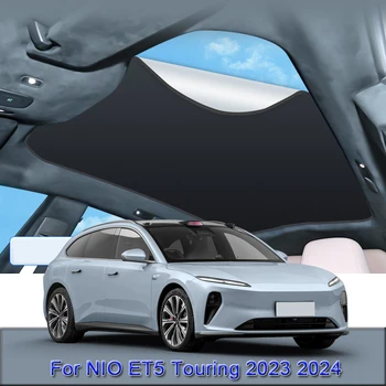 Pre NIO ET5 Turné 2023 2024 Auto Elektrostatické Adsorpcie Strešným Slnečník Tepelné Izolácie, strešné okno Nálepky, Auto Príslušenstvo