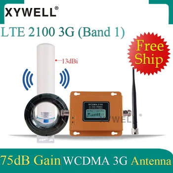 Signál celulárnej siete booster WCDMA 2100 mhz 3g GSM Signálu Repeater UMTS 2100 GSM mobilný signál booster gsm zosilňovač