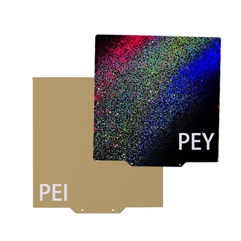 ENERGETICKÉ Upgrade Farebné Hviezdna PEY PEI List 185x185mm Textúrou/Hladký PEI PEO PET pružinovej Ocele Stavať Doska pre Sermoon V1