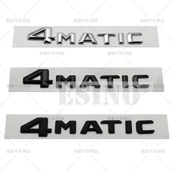 3D 4Matic Kufri ABS Odznak Znak Na Auto Zadné Telo zadných dverí Príslušenstvo Lepidlo Styling Odznak na Mercedes Benz 2014 - 2016
