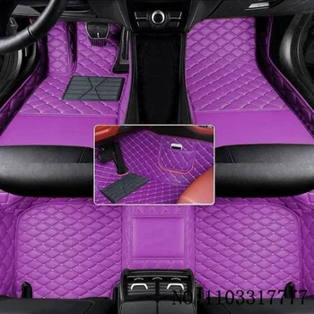 Prispôsobený Umelej Kože Auto Rohože Pre MG4 MULAN 2022 Ochranu Vášho Interiéru Vozidla Príslušenstvo