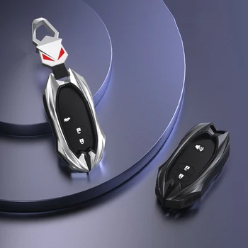 Zinok Zlloy Kľúča Vozidla Prípade Toyota Aqua RAV4 Land Cruiser Camry Prado Corolla Prius Shell Kryt Keyless Diaľkové Fob