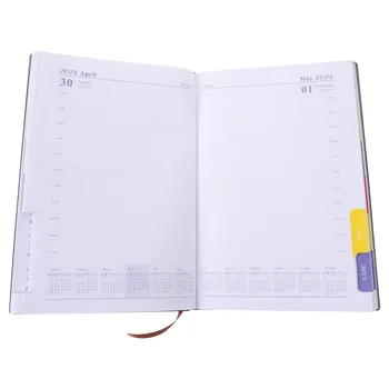 2024 Denný Plánovač Stránku Deň Kalendárneho Vymenovanie Kniha A4 Týždenný Plánovač Do Zoznamu Poznámkový Blok Plán Kalendáre Písanie