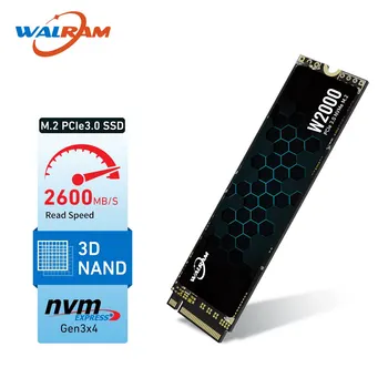 WALRAM SSD NVMe M2 128G 256G 512G 1 TB M. 2 2280 NVME PCIe 3.0 Interný ssd Disk HDD pre Notebook Ploche SSD disku 1 tb