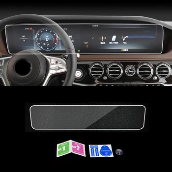 Pre Mercedes-Benz TRIEDY S W222 2018-2023 Auto Navigačný Panel Obrazovky Monitora Ochranné Sklo Tvrdené Film GPS Príslušenstvo