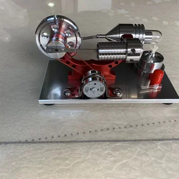 Stirling motor , mikro , parný rušeň hobby, generátor model, darček k narodeninám