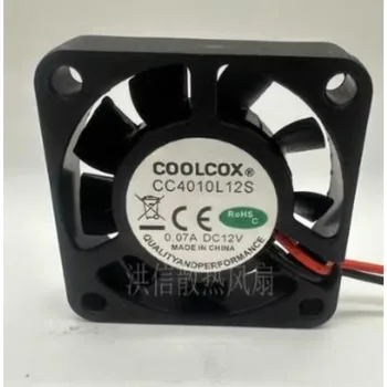 Pôvodné CPU Chladiča Ventilátor pre COOLCOX CC4010L12S DC12V 0.07 tichý chladiaci ventilátor 4CM