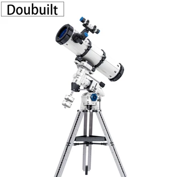 DOUBUILT 751pcs Tehly Astronomickému Teleskopu Kancelárskych Vybavenie Model Súpravy Mini Stavebné Bloky, Hračka pre Deti, Darčeky