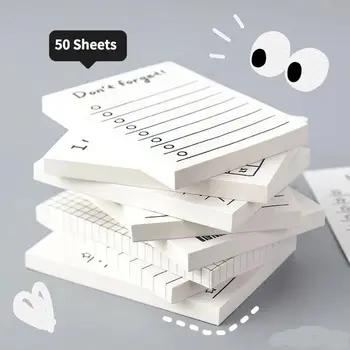 Malé 50 Listov Kancelárske Potreby Kontrolný Zoznam Študentov Papiernictvo Notebook Memo Podložky Poznámok Do Zoznamu Tearable Notebook