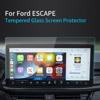 Auto Samolepky Screen Protector Pre Ford Escape 23 Navigátora Zobrazenie Tvrdené Sklo Ochranný Film Auto Príslušenstvo Vozidiel