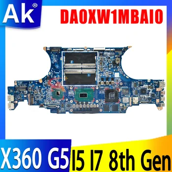 Pre HP ZBook Studio X360 G5 Notebook Doske DA0XW1MBAI0 Doske s I5, I7 8. Gen CPU GTX1050 GPU L31552-601