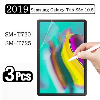 (3 Pack) Kniha Ako Film Pre Samsung Galaxy Tab S5e 10.5 2019 SM-T720 SM-T725 T720 T725 Tablet Screen Protector Film