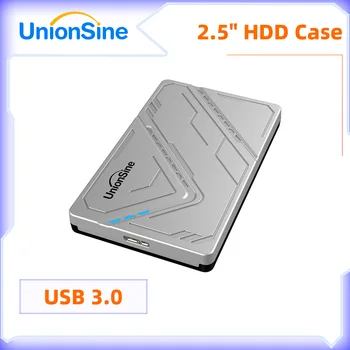 UnionSine Externý pevný disk bývanie HDD Prípade 2,5 palca s rozhraním USB 3.0 HDD Enclosure Sériového Portu SATA SSD Podporu Úložný box Organizátori